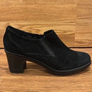 Dansko Women Shoes Bennett Size EU 41 (US 10.5/11)
Black Suede Slip On Heel Pump